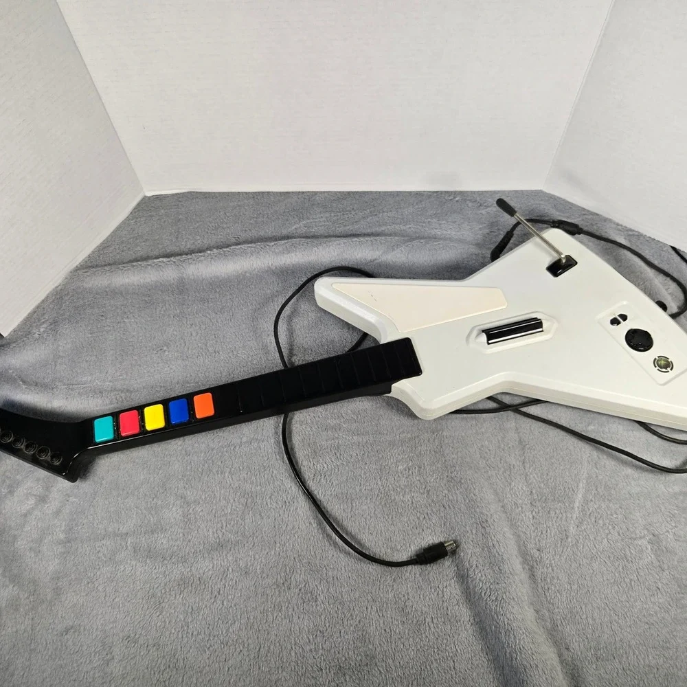 Xbox 360 Guitar Hero X-Plorer Wired Controller RedOctane 95055 PARTS ONLY